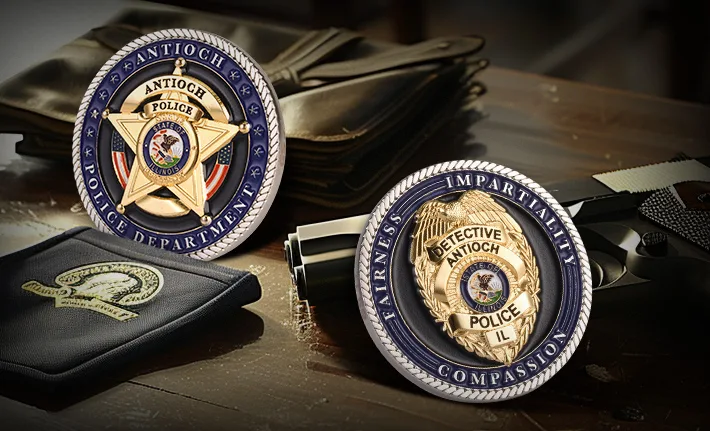 custom police challenge coins online