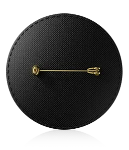 Sikkerhedsnål bagside af pailletter