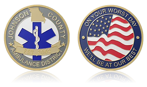Ambulance Challenge Coins