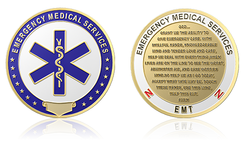 Custom Emergency Medical Services Coin