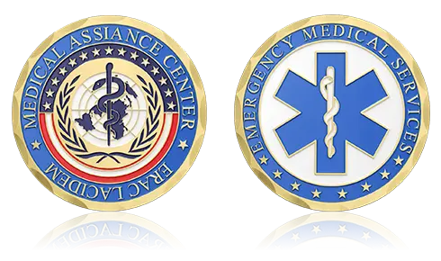 Medical Assistance Center Coins Medical Assistance Center Coins