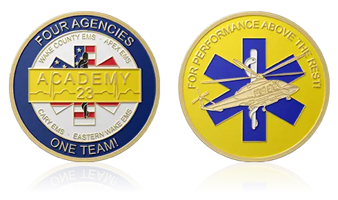 Custom Emergency Medical Services Coins Custom Emergency Medical Services Coins