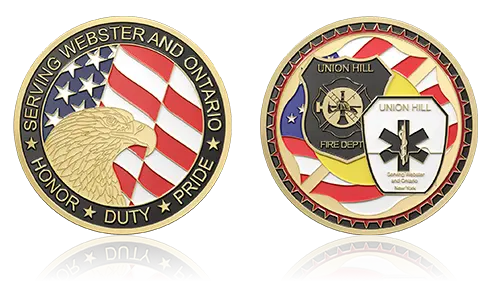 Hohor Duty Fride Custom EMS Coins Hohor Duty Fride Custom EMS Coins