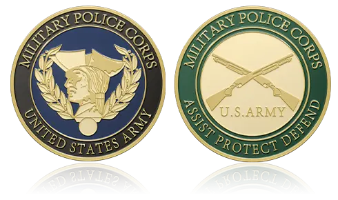 Military Police Corps Custom Coins