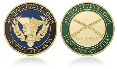 Military Police Corps Custom Coins Military Police Corps Custom Coins