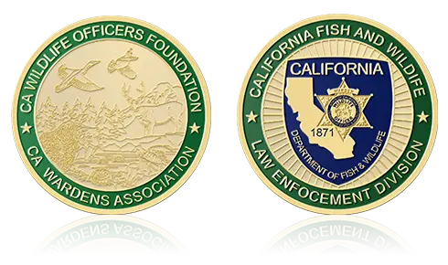 Wardens Custom Challenge Coins Wardens Custom Challenge Coins