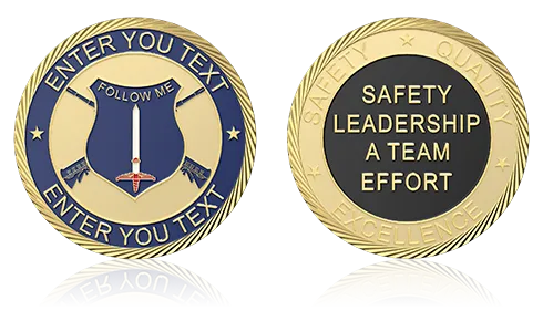 Army Weapon Custom Challenge Coins