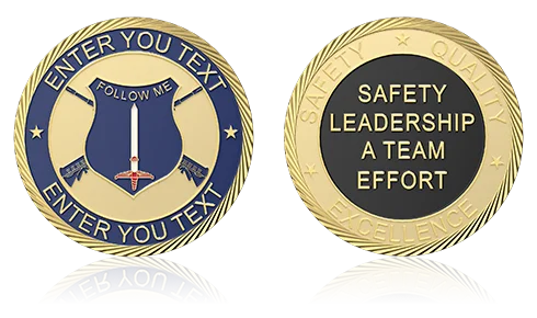 Army Weapon Custom Challenge Coins