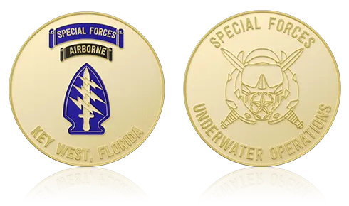 Special Forces Challengin Coins
