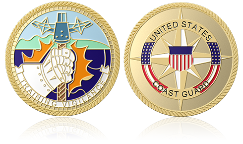 United States Coast Guard Custom Coins