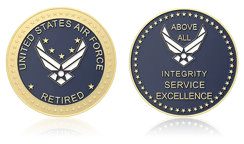 Air Force Custom Military Coins Air Force Custom Military Coins