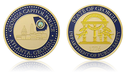 Publice Safety Custom Coins