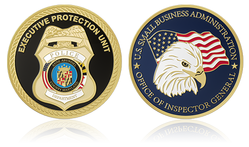 Police Department Coins