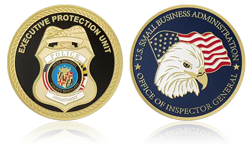 Police Department Coins