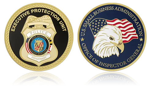 Police Department Coins