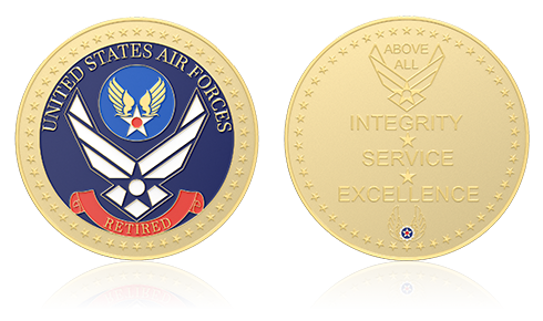 United States Air Forces Challenge Coins