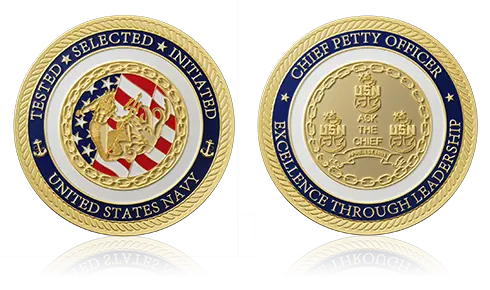 Navy Ship Challenge Coins Navy Ship Challenge Coins