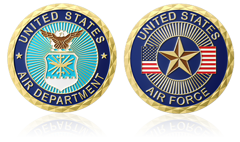 Air Department Challenge Coins