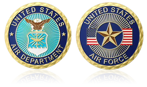Air Department Challenge Coins