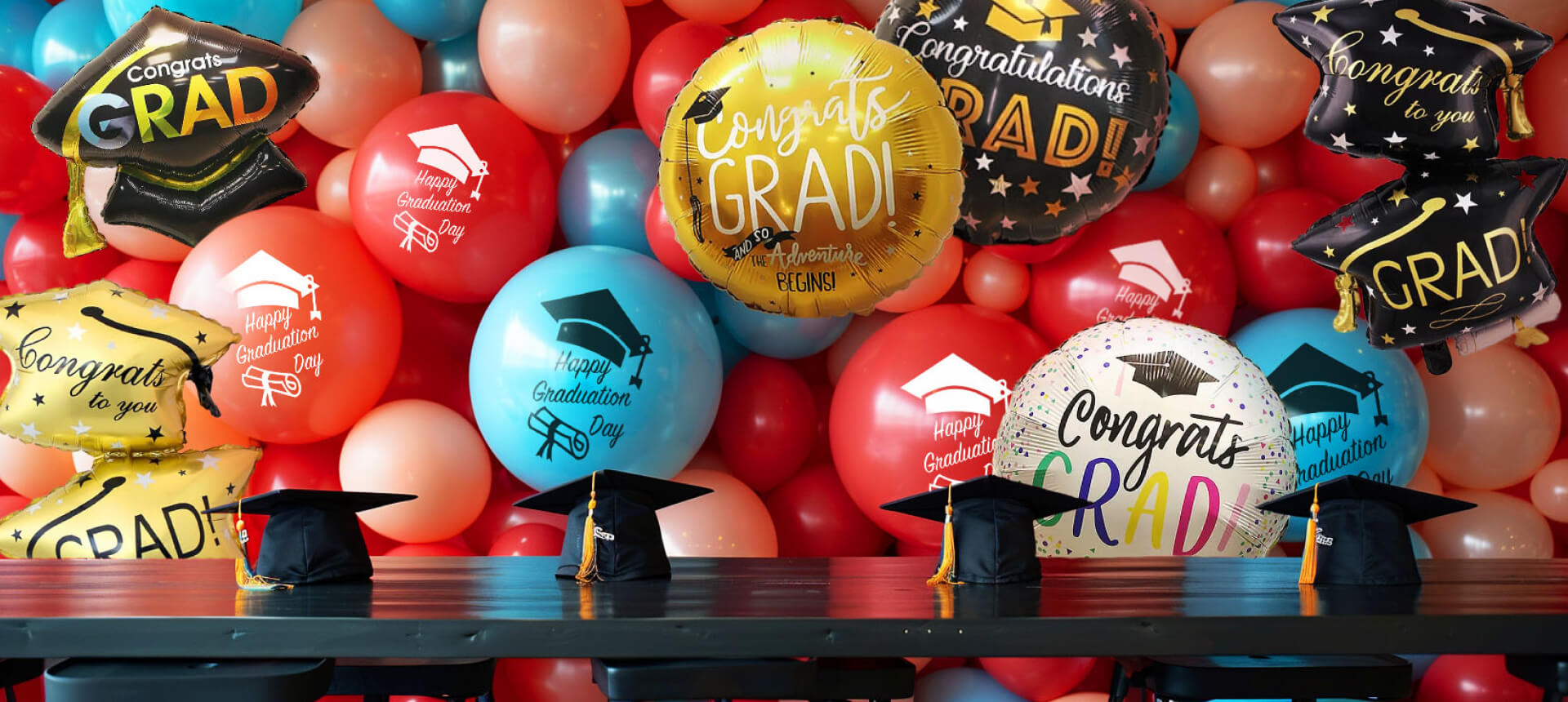 Balloons for Graduations