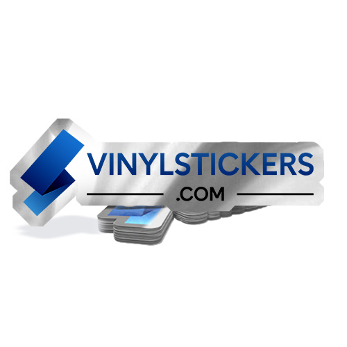 Metallic Stickers of custom stickers