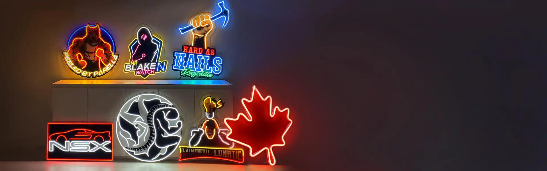 Custom Neon Logo Signs