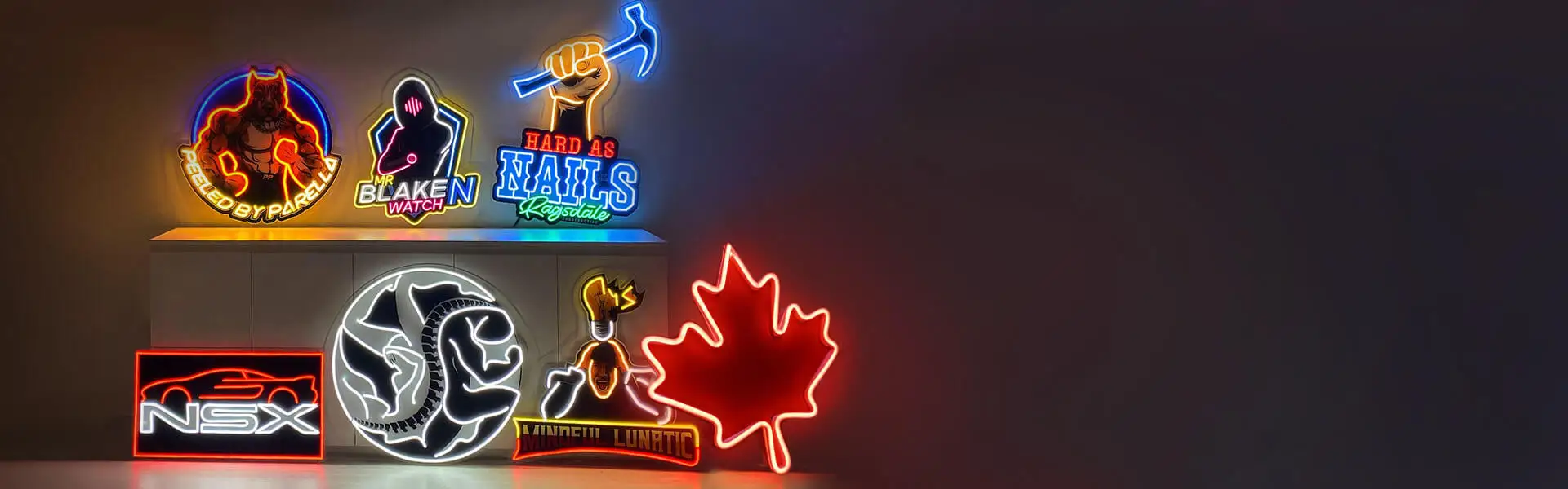 Custom Neon Logo Signs