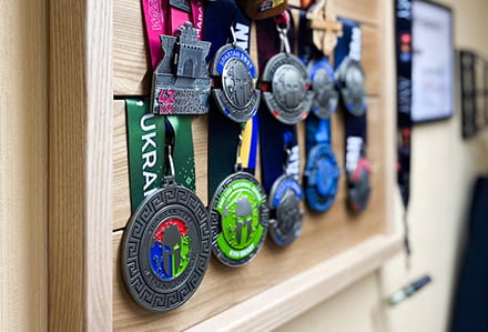 medal frame display