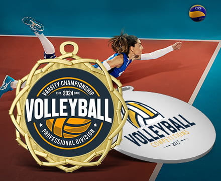 Volleyball-Medaillen