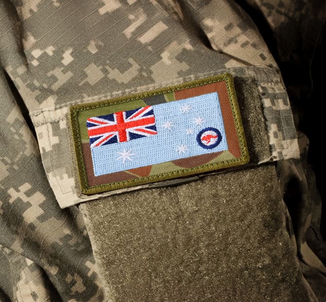 UK Flag Custom Embroidered Patches