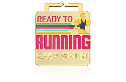 Running Award Medal Template