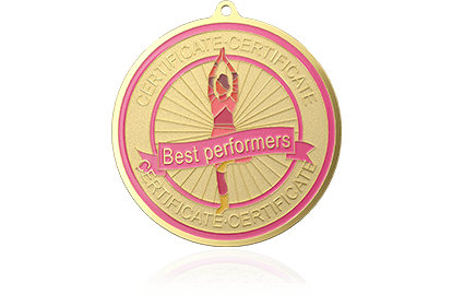 Yoga Award MedalsTemplate