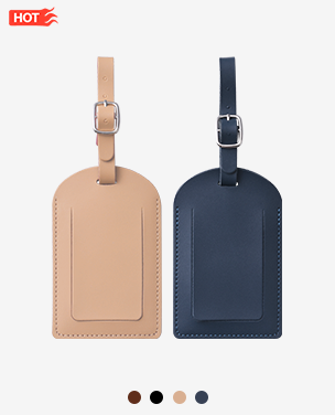 Genuine Leather Luggage Tag