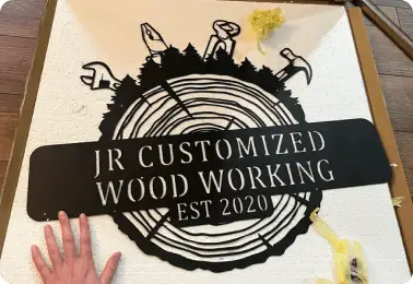 custom metal sign custom metal sign