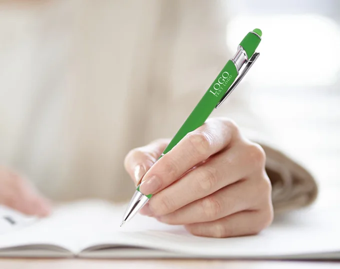 Zilveren metalen styluspen Zilveren metalen styluspen