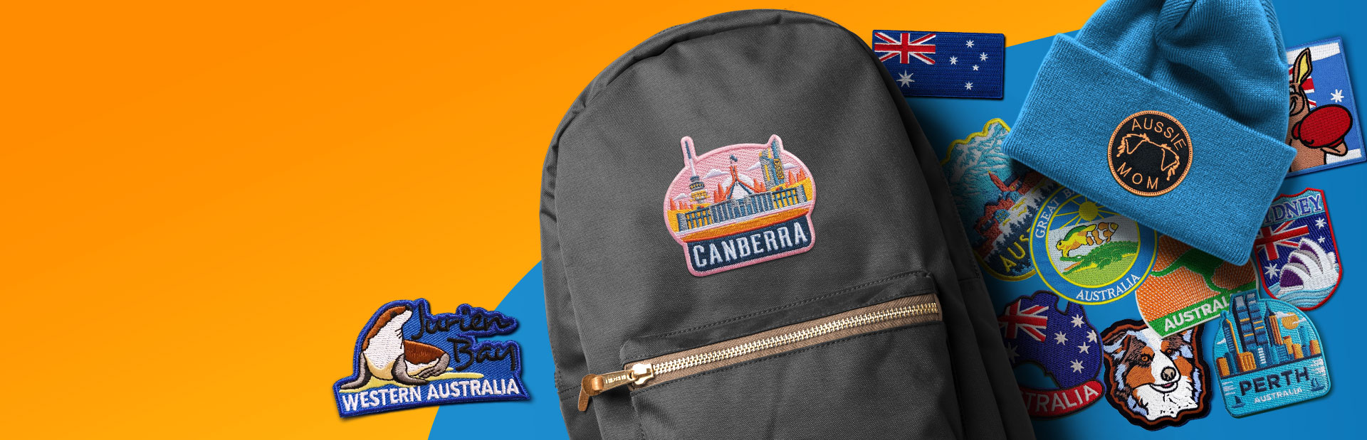 custom patches australia no minimum