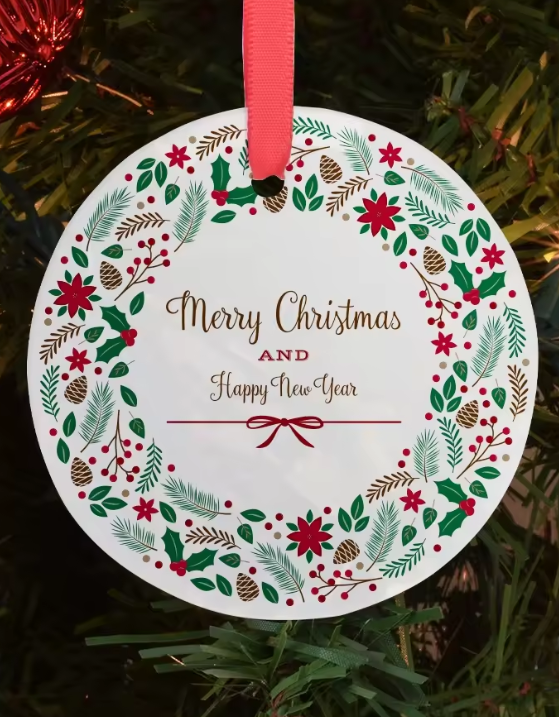 personalized christmas ornaments