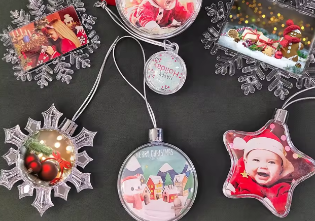 Personalized Photo ornaments