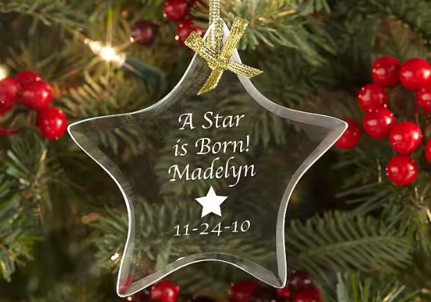 Custom Star Ornament