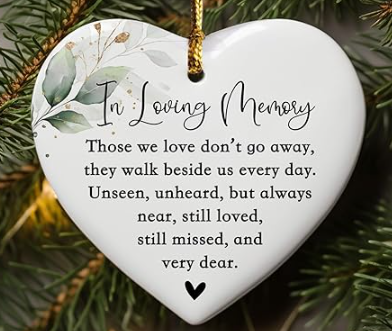 Personalized Memorial Ornaments