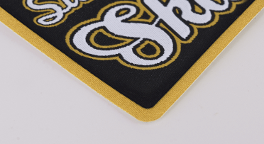 Woven Patch Laser Cut Border