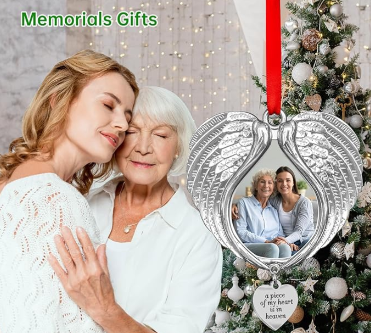 Memorial Christmas Ornaments with Picture