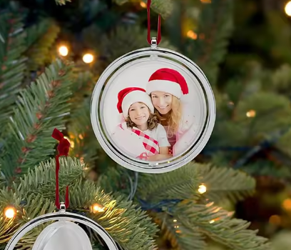 christmas photo ornaments