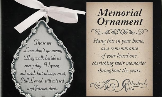 Custom Memorial Ornaments