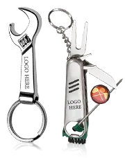 custom keyrings for golf tool