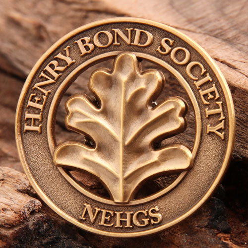 3D-Anstecker der Henry Bond Society