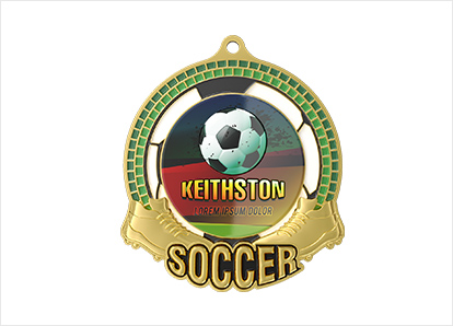 Unique Custom 3D Soccer Medals