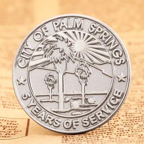 5 Years Of Service Sandblast Pins