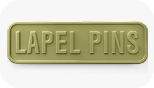 Shiny Brass Plated Pin