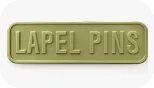 Shiny Brass Plated Lapel Pin